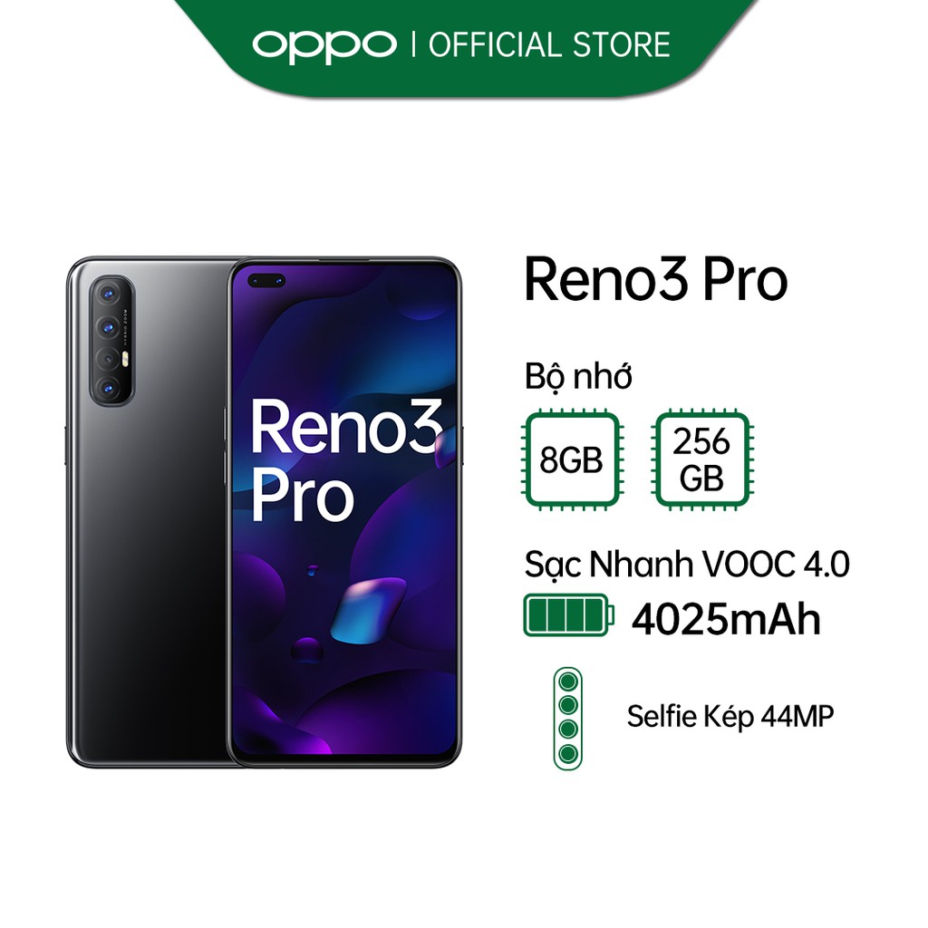 Điện thoại OPPO Reno3 Pro (8GB/256GB) - Hàng chính hãng | BigBuy360 - bigbuy360.vn