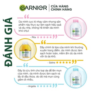 Nước tẩy trang Garnier 400ml