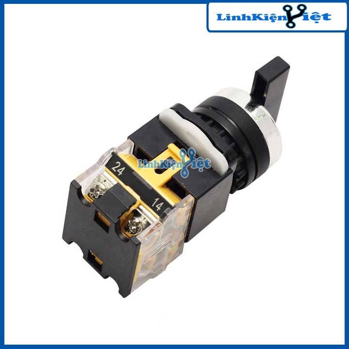 Công Tắc Xoay 3 Vị Trí LA38 440V-10A Tự Hồi ( Xoay Nhả)