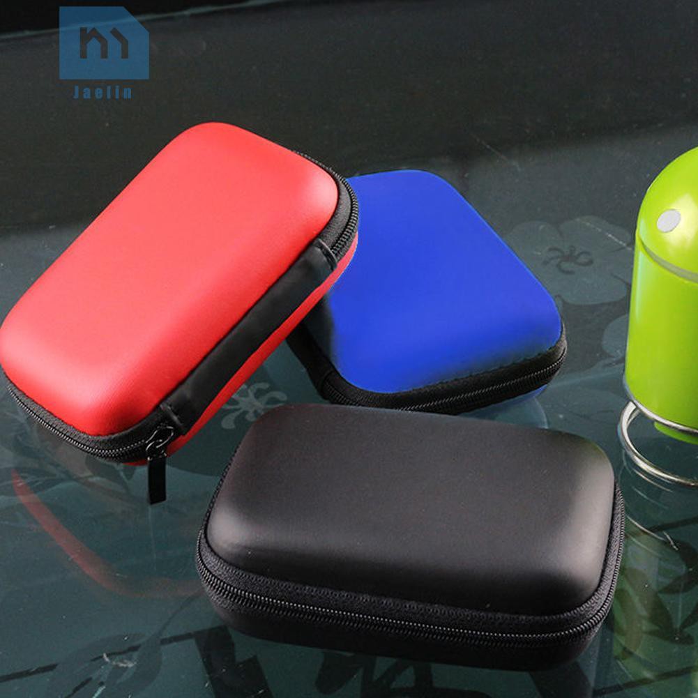 Túi cứng 2.5 inch đựng tai nghe đa chức năng