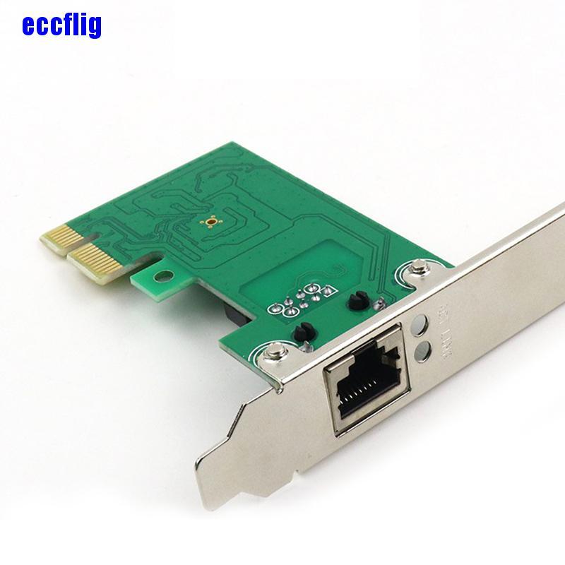 ECC PCI Express PCI-E Network Card 1000M Ethernet 10/100/1000M EJ45 LAN Adapter