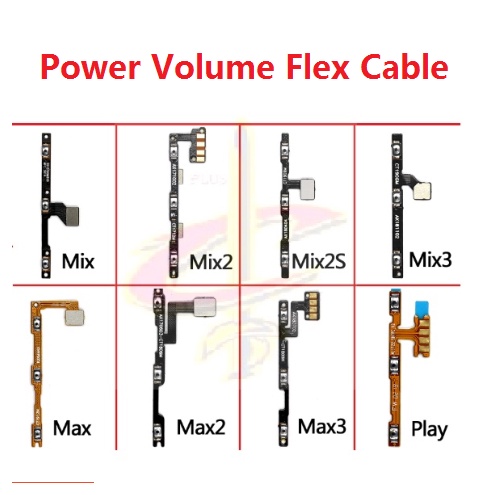 Mạch Nút Nguồn Cao Cấp Cho Điện Thoại Xiaomi Mi Max Mix 2 2s 3 Play
