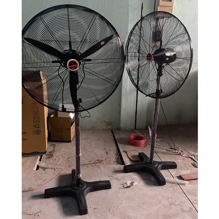 Quạt công nghiệp cánh THÉP  YANFAN. Môtơ đồng 100%, Ship hỏa tốc, BH 2 năm