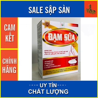 Viên uống Đạm sữa - Giúp tăng cường sức khỏe, nâng cao sức đề kháng - Hộp 60 viên - Top1pharmacy