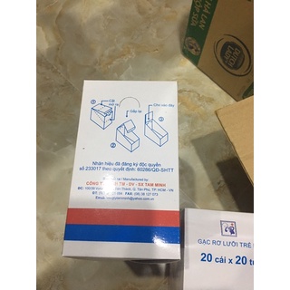 gạc rơ lưỡi clean 20cái/bịch