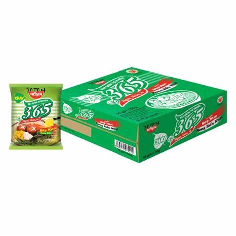 thùng mì 30 GÓI - MÌ 365 chay vị SÚP MISO CỰC NGON