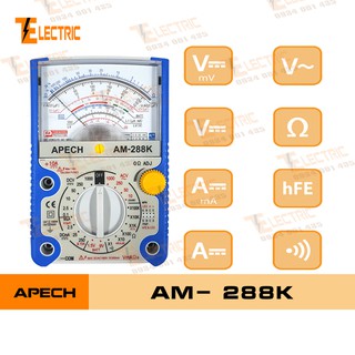 Apech AM - 288k Đồng Hồ Đo Điện Tử Vạn Năng VOM Hiển Thị Kim Apech AM - 288K