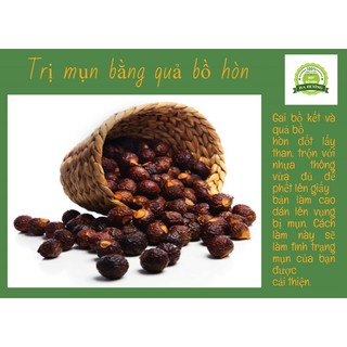 Quả Bồ hòn tách hạt, hàng tuyển loại 1 chín khô nhiều nhựa