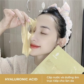 Mặt Nạ Vàng Collagen 24k -Mask Gold Collagen 24k - Cevon - Korea - 1 miếng