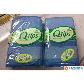 Khăn mặt cao cấp Qtips Bamboo cm