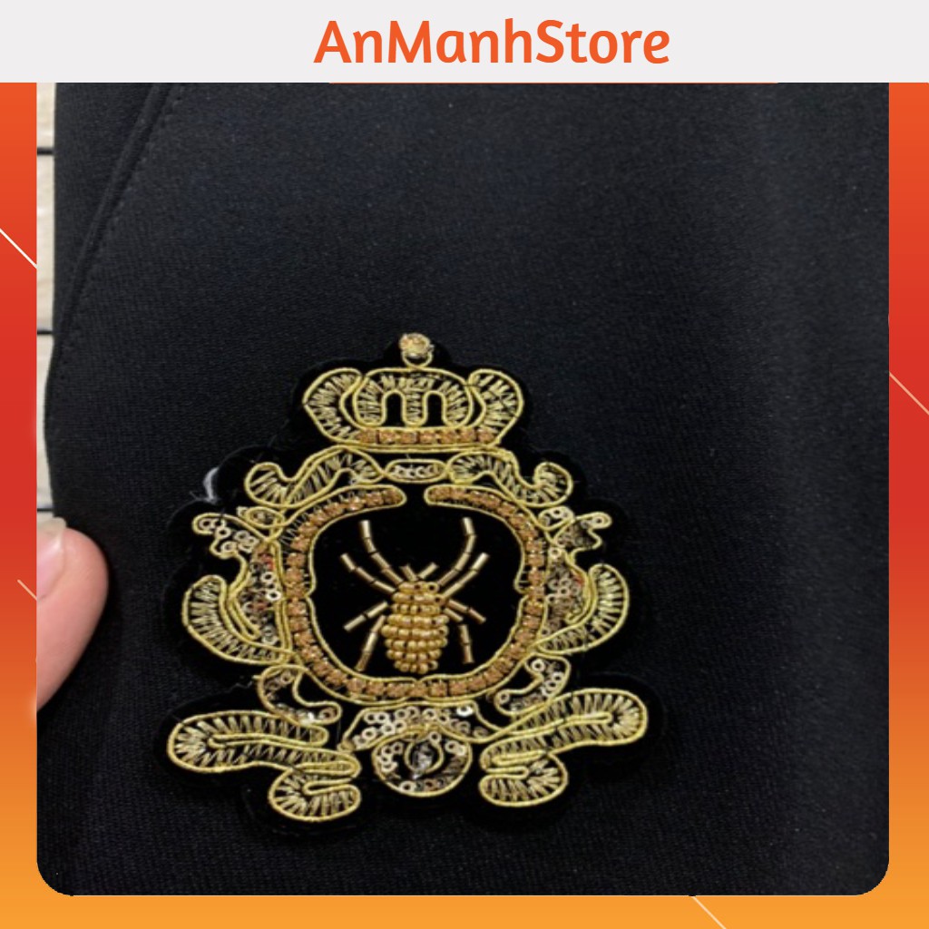 Quần âu nam thêu hoạ tiết con ong vải chống nhăn cực chất | BigBuy360 - bigbuy360.vn