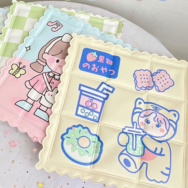 Miếng Băng Lạnh - Đệm Nệm Nước Lót Ghế Mát Lạnh Mùa Hè Mẫu Hoạt Hình