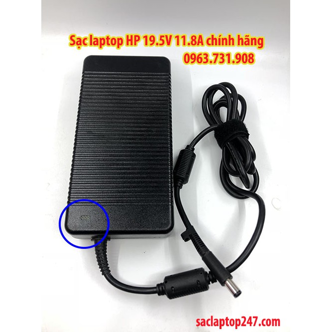 Sạc laptop HP 19.5V 11.8A chính hãng