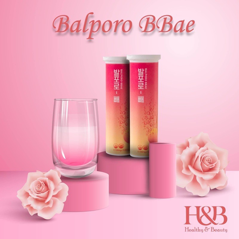 Viên Sủi Giảm Cân 𝐁𝐀𝐋𝐏𝐎𝐑𝐎 𝐁𝐁𝐀𝐄 Hàn Quốc