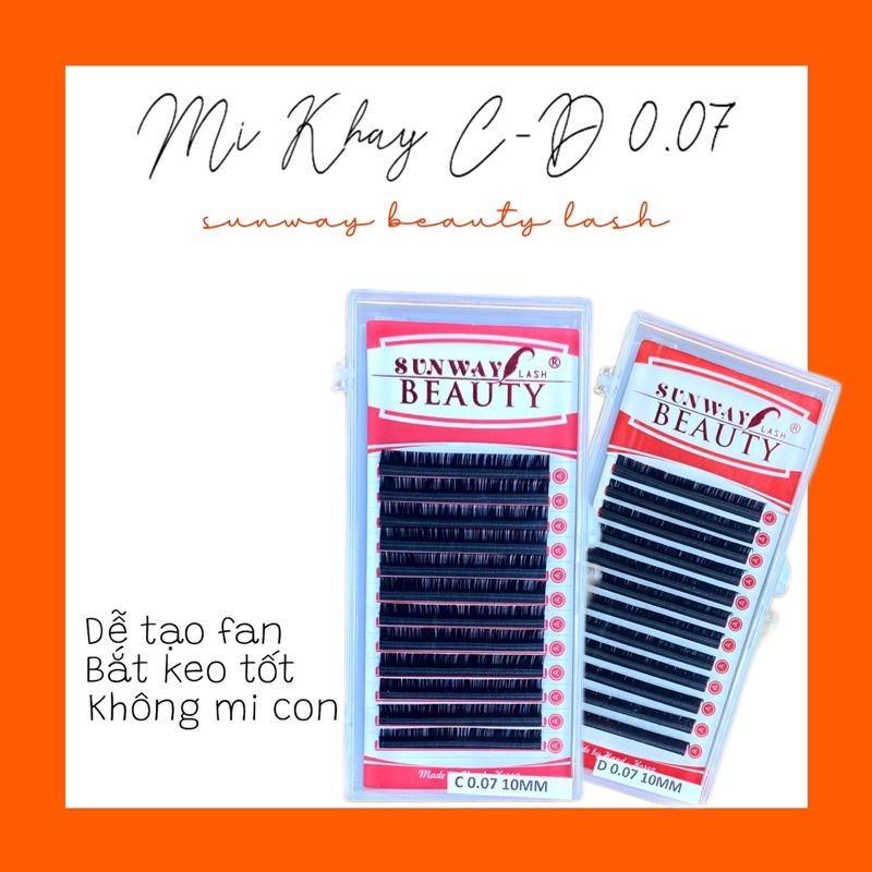Mi khay sunway C-D 0.07 (chất mi mink)