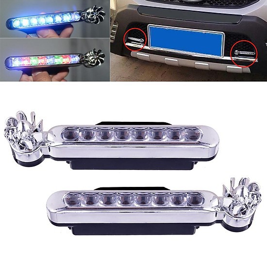 Đèn Led Năng Lượng Gió Trang Trí Xe Hơi – Bộ 2 Đèn