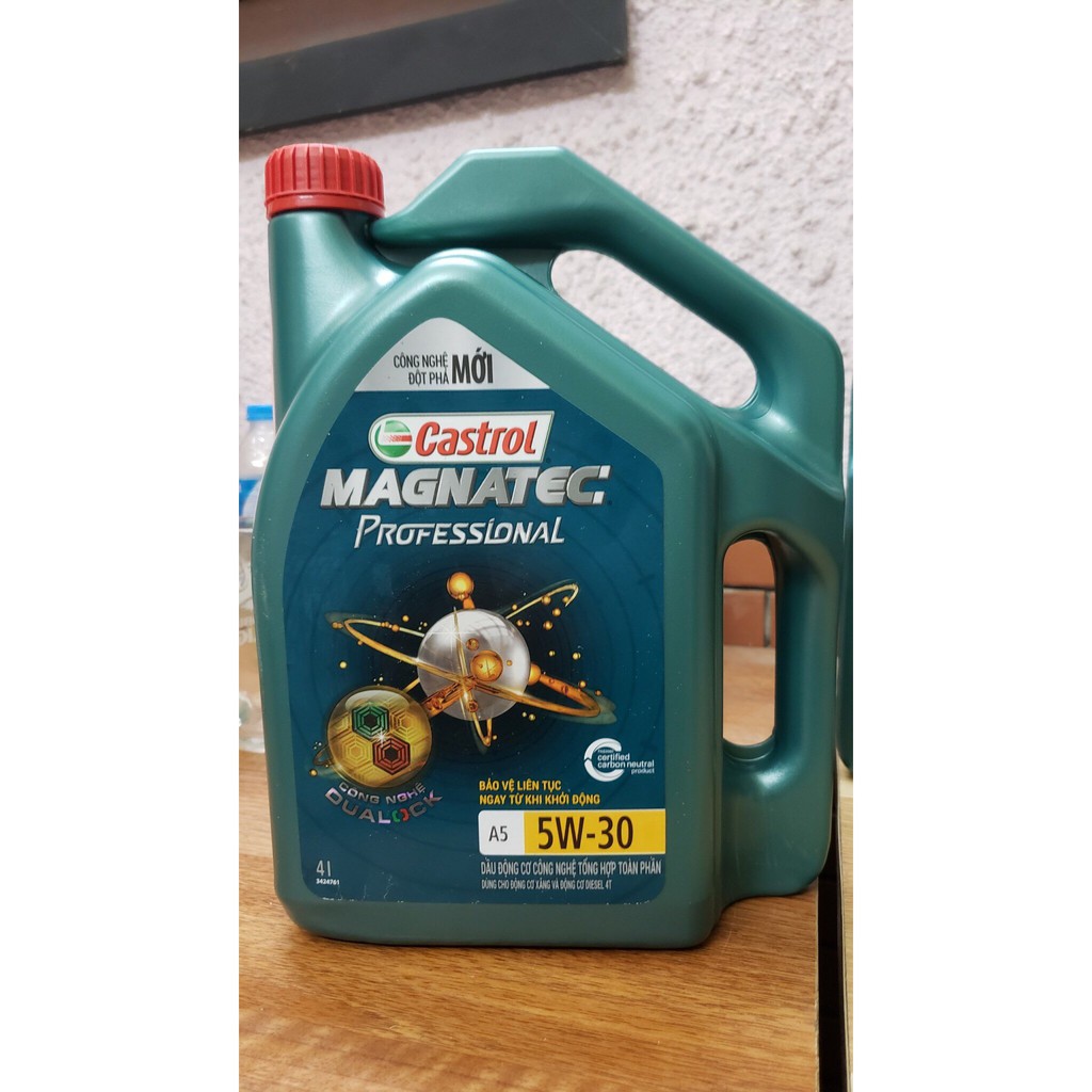 Dầu nhớt Castrol Ford - Mazda 5W30 Professional (Can 4L)