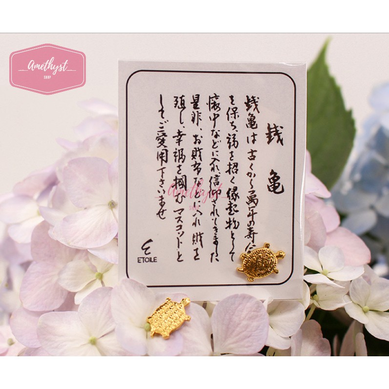 💗Rùa Vàng May Mắn / Kim Quy ASAKUSA💗Để Trong Ví Mang Tài Lộc May Mắn