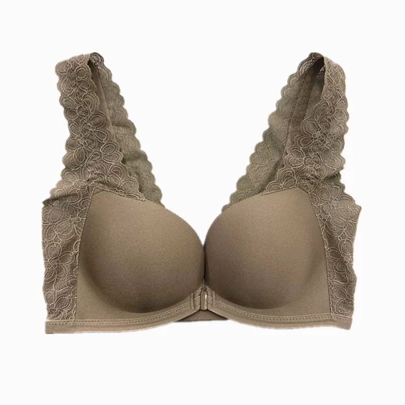 Áo lót nâng ngực không gọng phối ren quyến rũ cho nữ