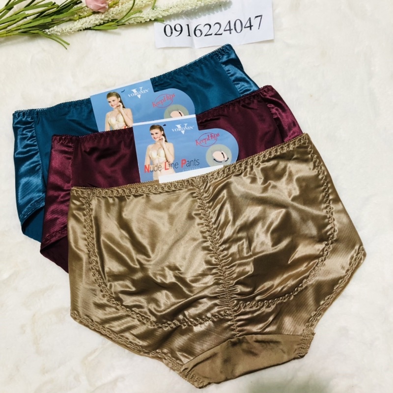Set 5 quần lót nữ lưng cao chất xịn, quần chíp nữ cao cấp
