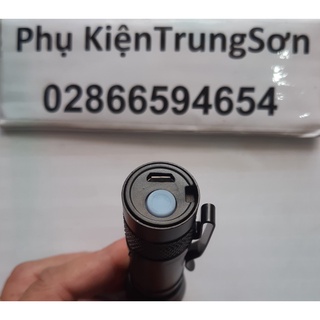 Đèn pin mini 1516 pin sạc