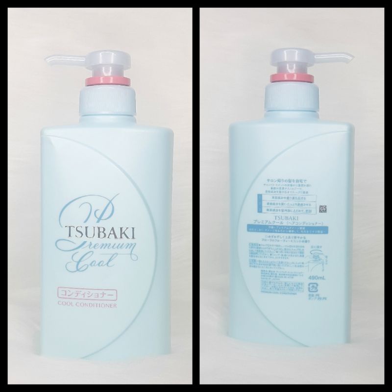 Bộ Gội Xả Tsubaki Sạch Dầu Mát Lạnh Premium Cool
