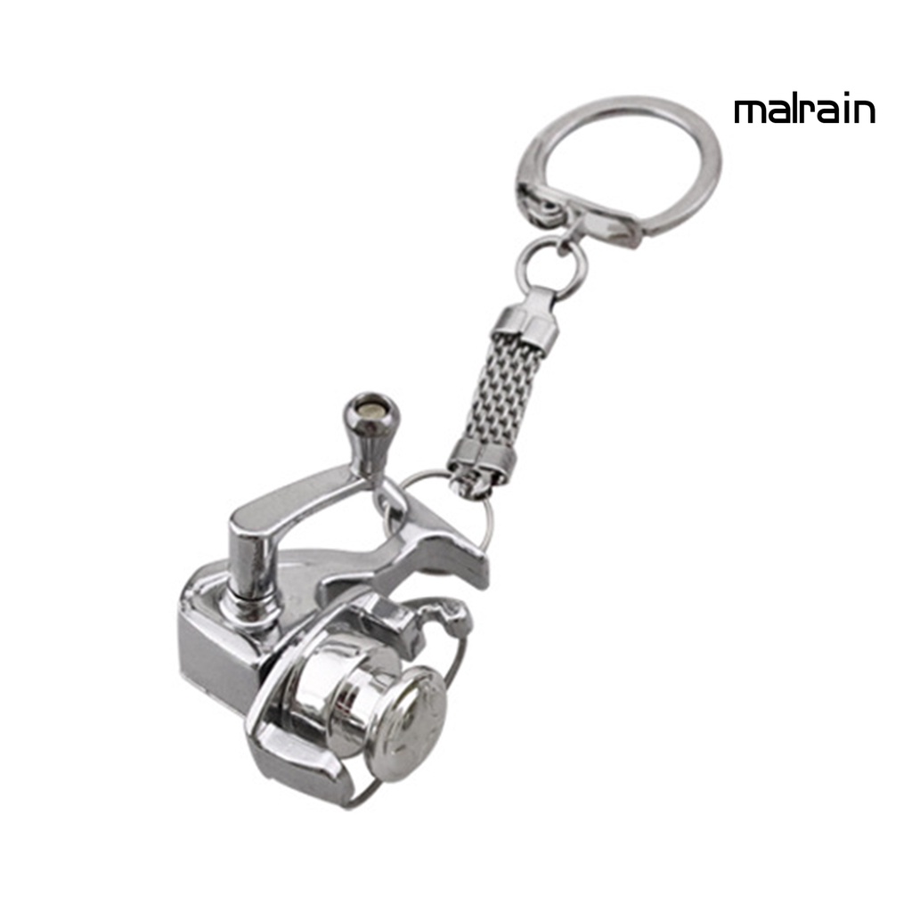 Móc Khóa Hợp Kim Hình Máy Câu Cá Mini