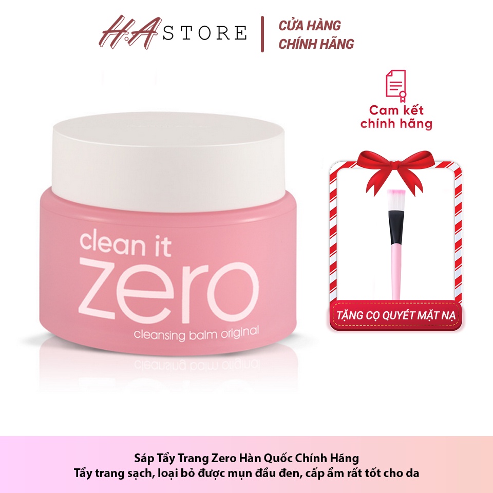 Sáp Tẩy Trang Zero Hàn Quốc Chính Hãng