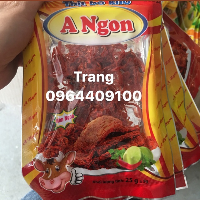 Bò khô 25gr (10 túm)