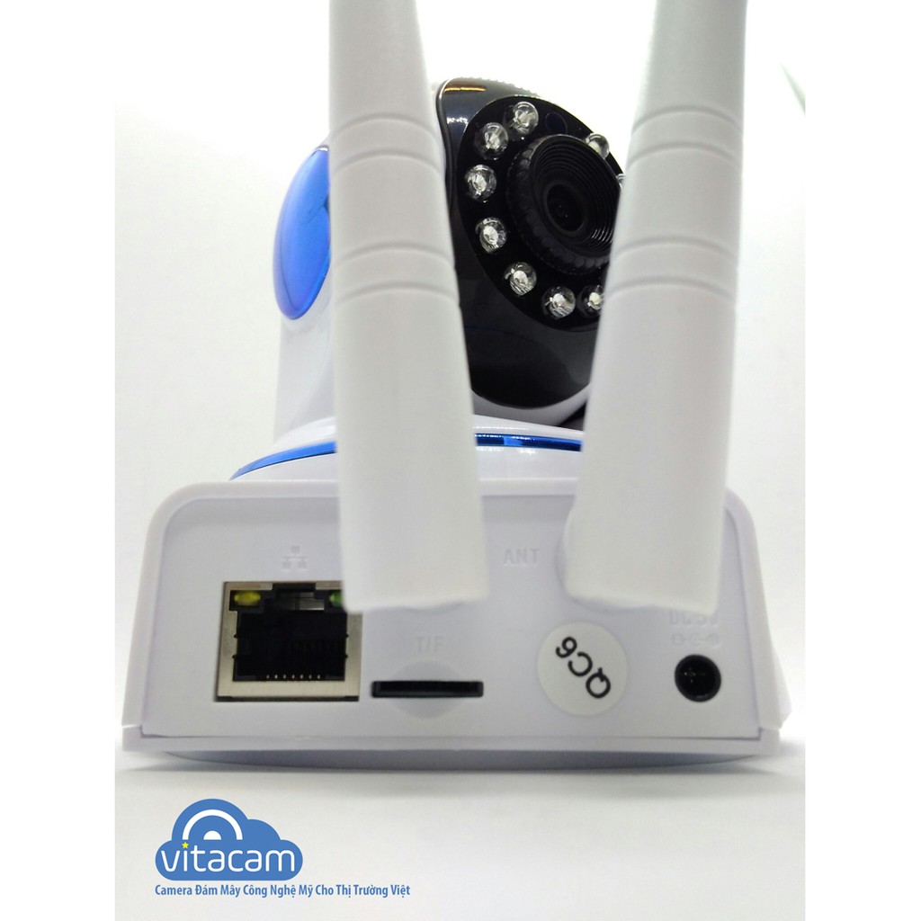 [Mã 267ELSALE hoàn 7% đơn 300K] Camera IP Wifi độ phân giải HD720P Vitacam VT720 | BigBuy360 - bigbuy360.vn