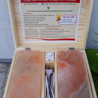 Đá muối Vòm Massage chân Himalaya