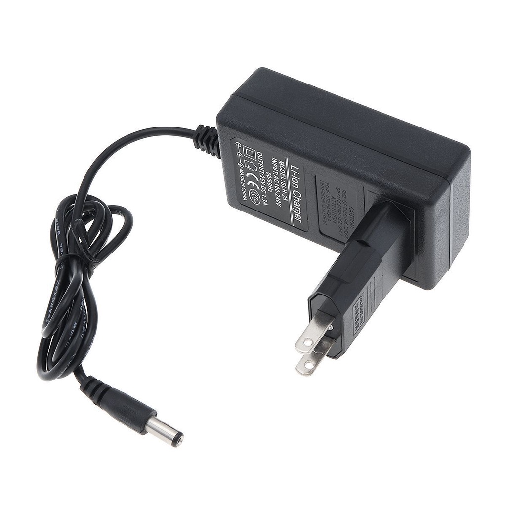 Bộ Sạc Pin Li-ion 100-240V DC 25V Đa Năng