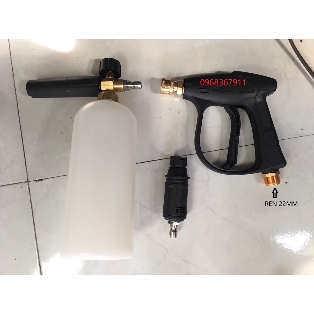 Bình phun bọt tuyết 1lit + sung áp lực cao