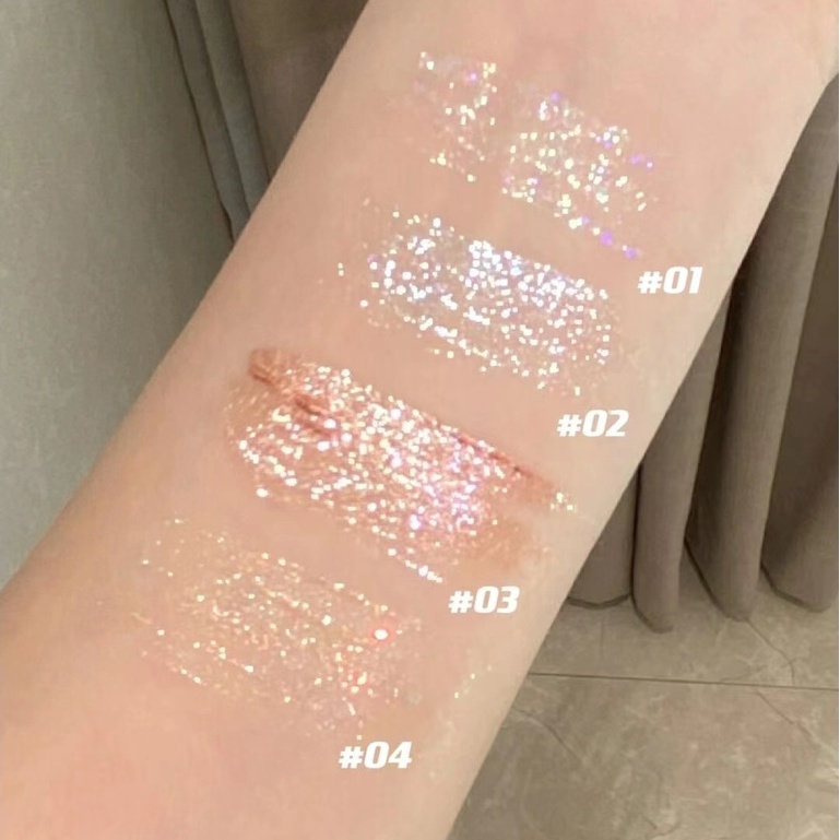 Cappuvini® Nhũ Mắt Dạng Gel Lấp Lánh Kháng Nước Sành Điệu Cho Nữ