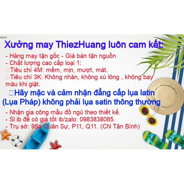 {CAO CẤP} Đầm ngủ sexy Yếm Tiny lụa satin  kèm quần  Hàng thiết kế