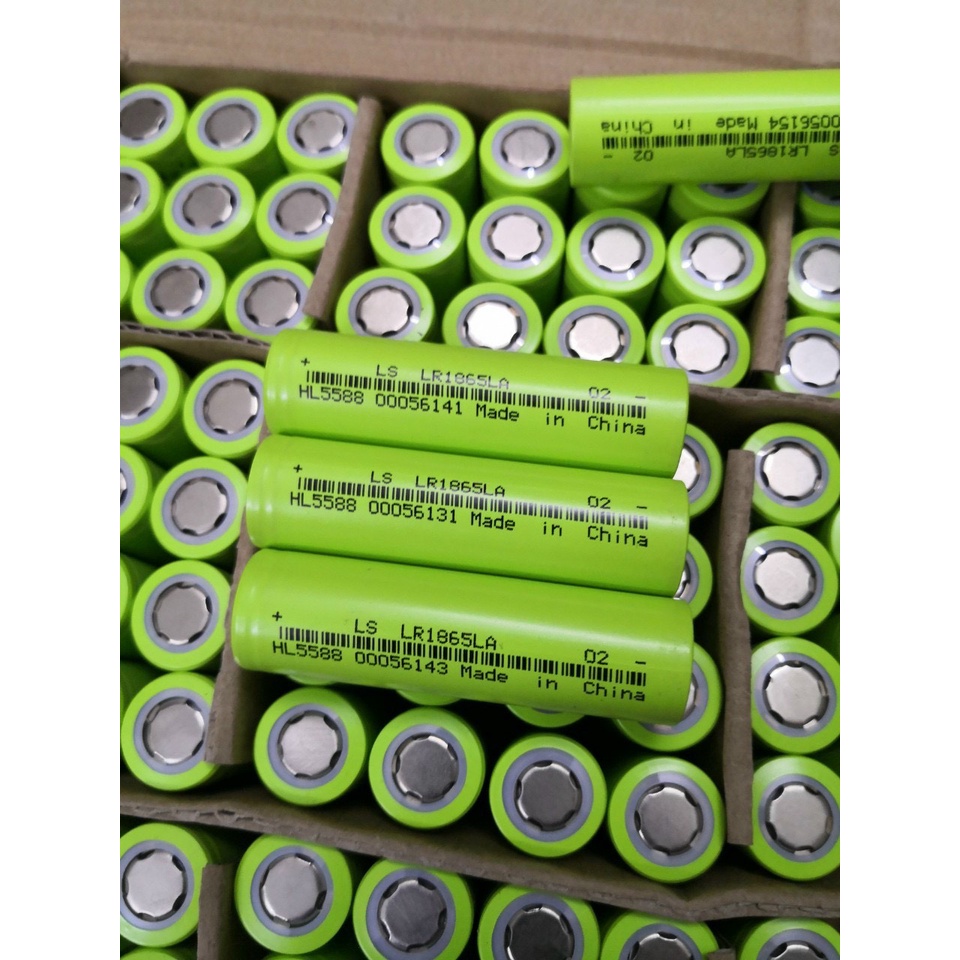 Cell Pin 18650 Lishen Xanh Chính Hãng 2000mAh 10C Xả 20A ,Nội trở:17mΩ-21mΩ- Pin Lisen Loại Tốt Dòng Xả Cao