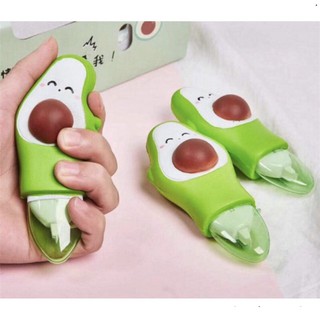 Squishy Trái Bơ / Kèm Bao Bì - Thơm Mùi Kẹo - Dùng để làm bảo vệ bút xoá thông minh