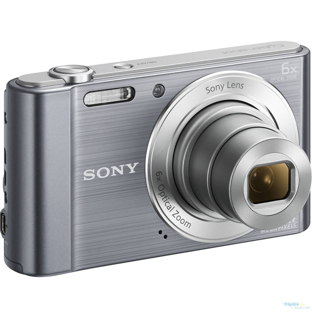 Máy ảnh nhỏ gọn Sony W810 với zoom quang học 6x  | Hàng Chính Hãng