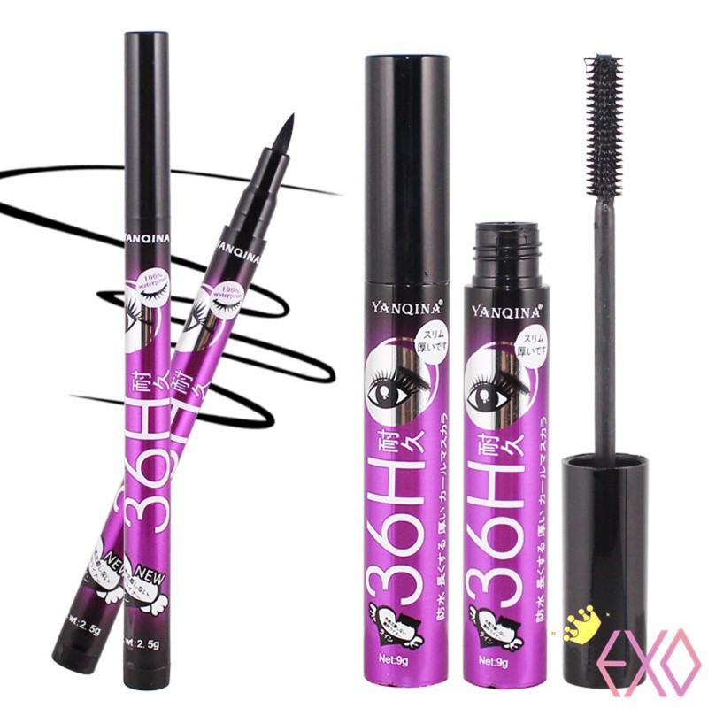 [Hàng mới về] Set mascara + bút kẻ mắt 2 trong 1 lâu trôi chống nước hiệu quả | BigBuy360 - bigbuy360.vn