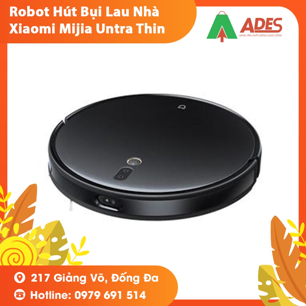 [Mã 154ELSALE2 giảm 7% đơn 300K] Robot Hút Bụi Lau Nhà Siêu Mỏng Xiaomi Mijia Ultra Thin STYTJ04ZHM - Hàng Chính Hãng