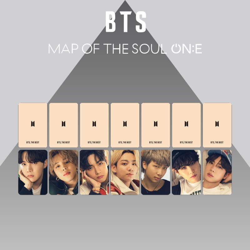 Set 7 Tấm Ảnh Lomo Card Nhóm Nhạc Bts 2021