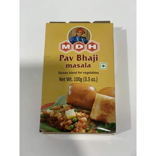 Mdh pav bhaji masala - bột gia vị cho các món chay ấn độ 100g