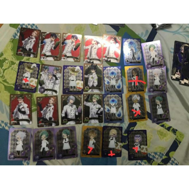 Thẻ hình nhân vật - Twisted-Wonderland Bandai Metal card Collection 3