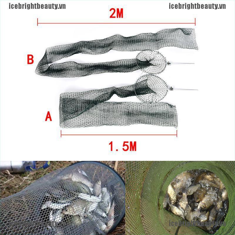 Túi lưới dùng đánh cá tiện dụng