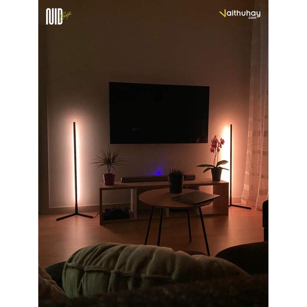 Đèn LED RGB Trang Trí Phòng,Góc Tường - Mới Nhất 2021 - Điều Khiển Bằng App Điện Thoại - Remote Livestream