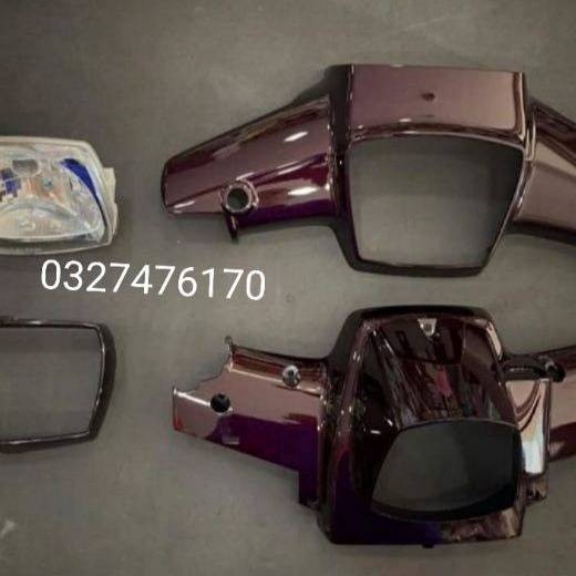 Nhựa võ đầu đèn xe Super DREAM luôn vành pha zin Honda
