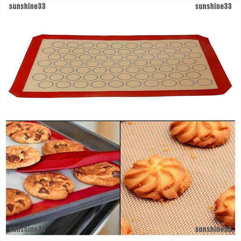 Tấm Lót Silicon Nướng Bánh Macaron Chống Dính Tiện Dụng