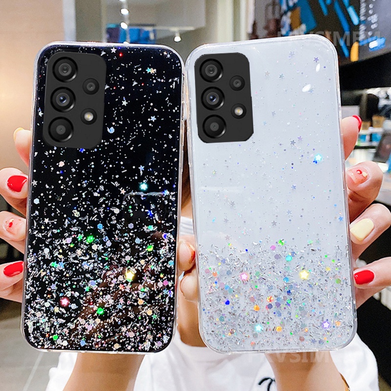 Ốp Lưng Silicone Trong Suốt Cho Samsung Galaxy A73 A53 A33 A32 A23 A13 A03