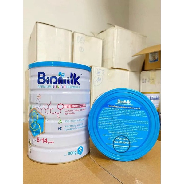 Sữa biomilk 6-14 tuổi /800g nhập khẩu úc