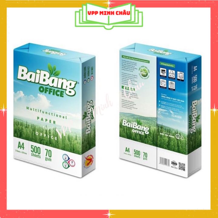 Giấy A4, Giấy in A4 Bãi Bằng ,baibang Định Lượng 70gsm